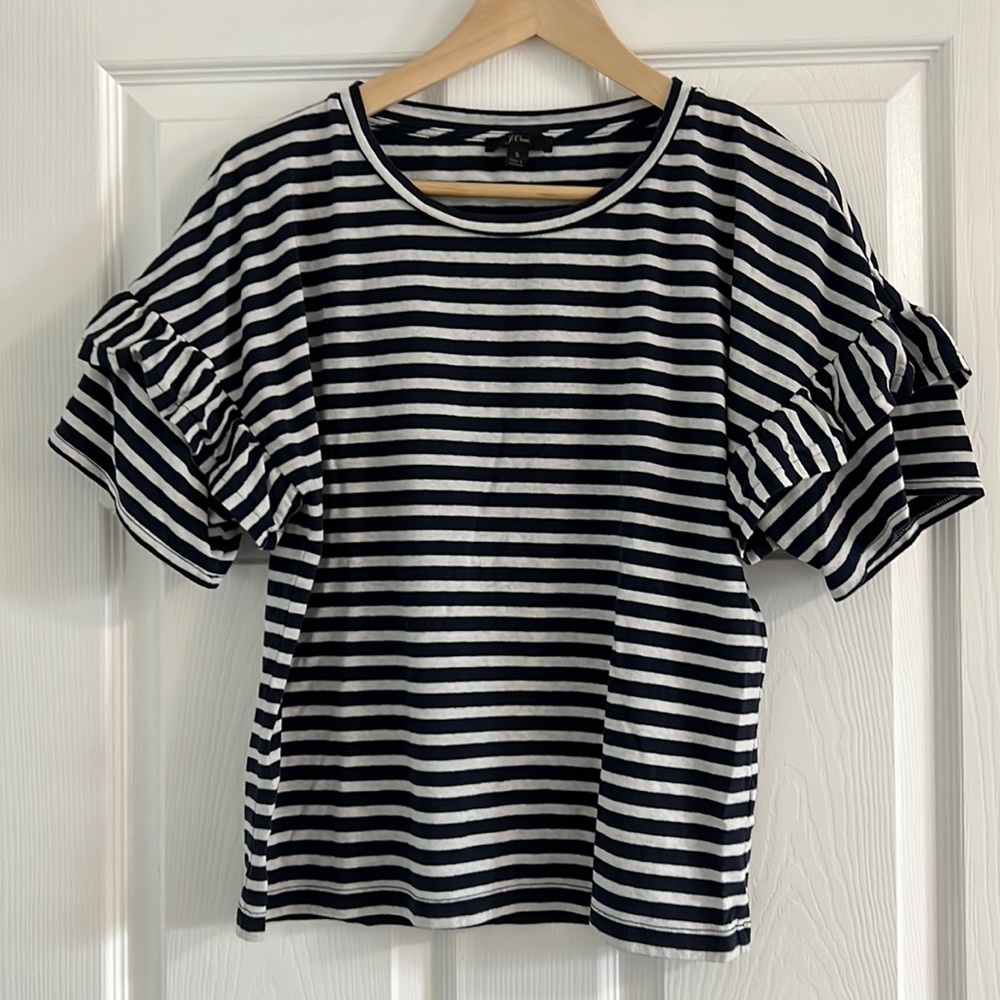 J Crew striped shirt